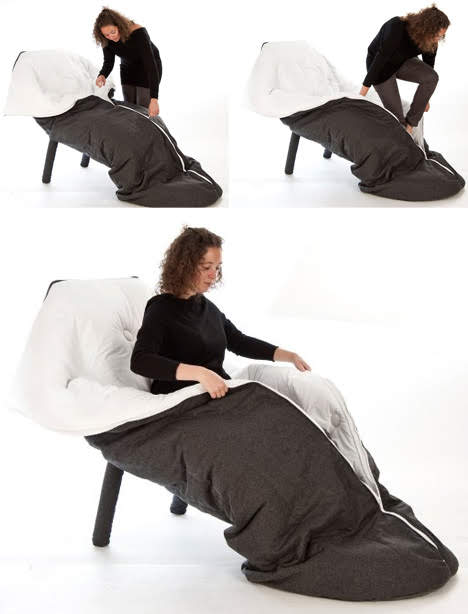The cocoon chair