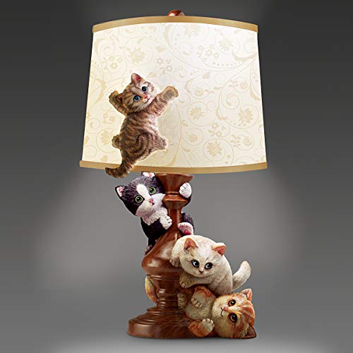Cat-Tastrophe Fully Sculpted Table Lamp