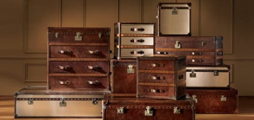 Steamer Trunks from the Mayfair Storage Collection