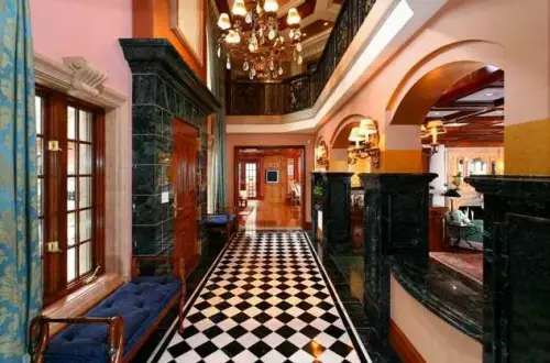 decadent hallway