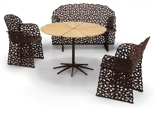 outdoor tables and chairs topiary collection richard schultz