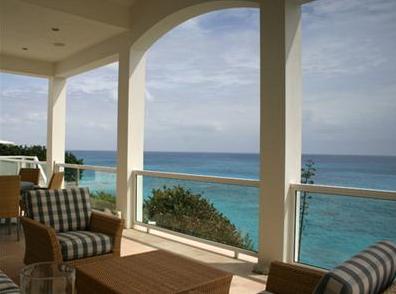 patio view in Bermuda