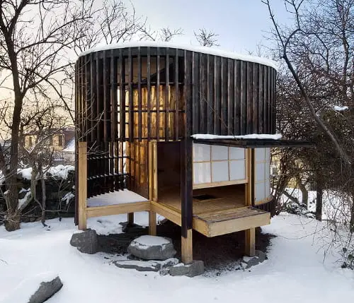Traditional Japanese Teahouse in Praque by A1 Architects