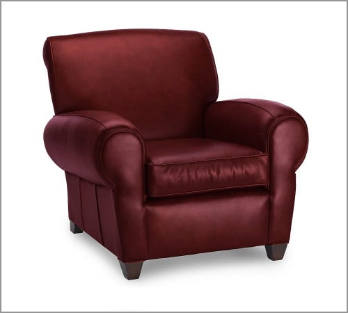 Manhattan The Best Leather Recliner from Pottery Barn