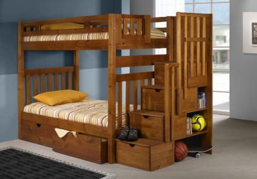 bunk beds and juvenile furniture