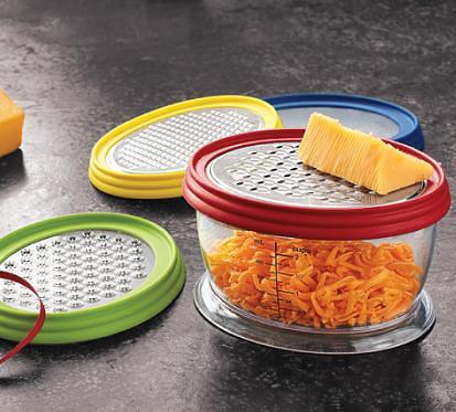 cheap cheese graters and store tupperware