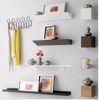 Decorative Wall Mounted Shelves and Accessories from CB2