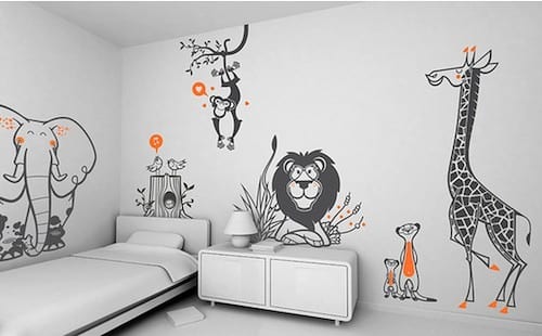 Studio E-Glue's Wall Decals For Children Bedrooms