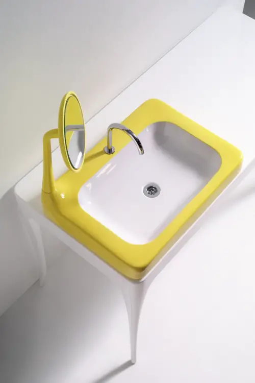 yellow sinks