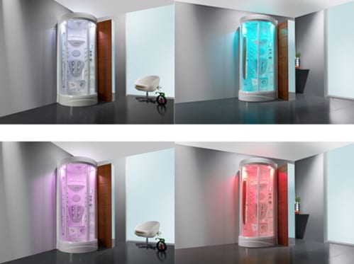 Luxury Spa Shower with Aromatherapy and Chromotherapy