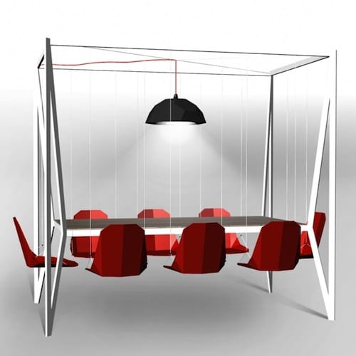 Duffy London's Swing Dining Table