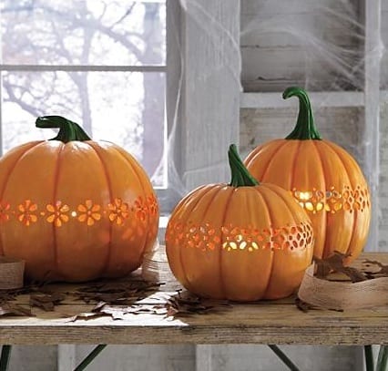 Martha Stewart Cut-Out Pumpkins For Halloween