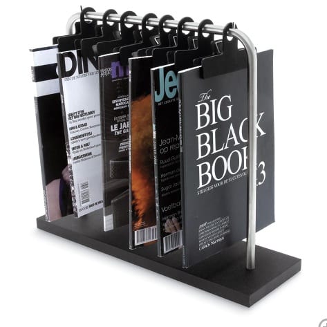 Gift Ideas -  Clip Magazine Rack From CHIASSO