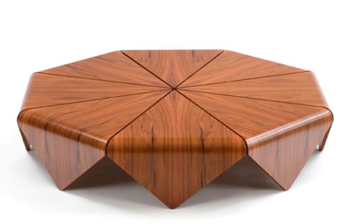 Petalas Coffee Table Looks Like a Flower But Without all the Perfume