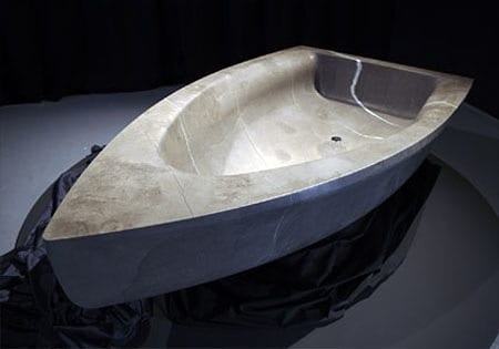 boat shaped bathtubs