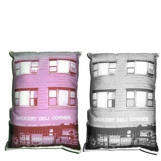 New York city block pillows
