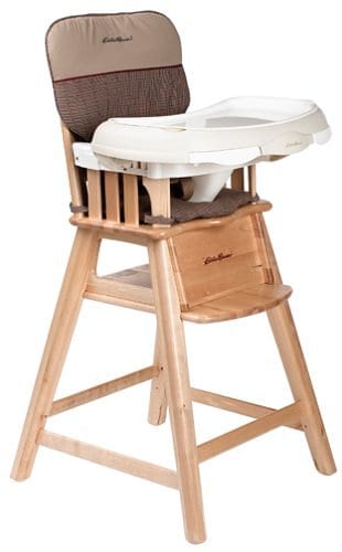 tradtional Wood Baby High Chair