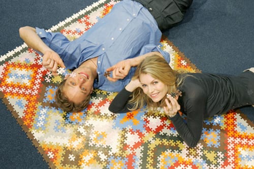  The Do-It-Yourself Persian Puzzle Rug  