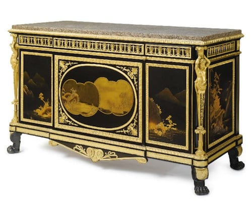 A Louis XVI Japanese Lacquer Commode Fetches 7 Million USD