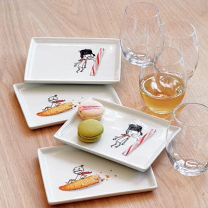 funny serving plates