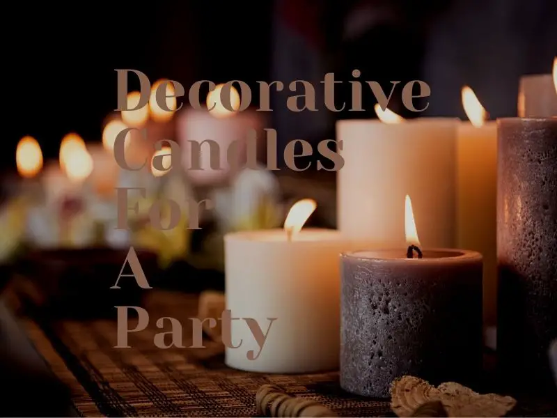 Decorative Candles For A Party