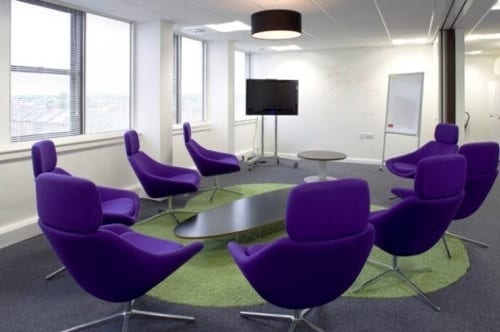 nontraditional meeting room furniture