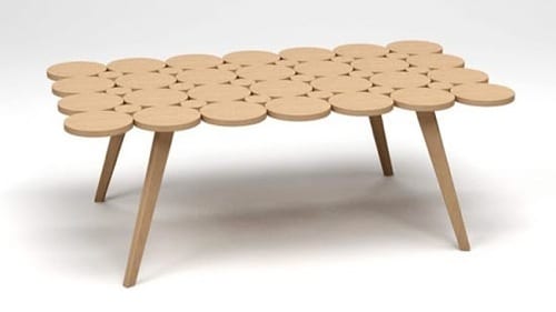 eco-friendly bamboo table