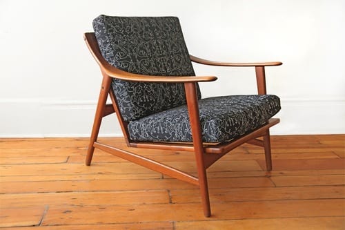 mid-century modern arm chair