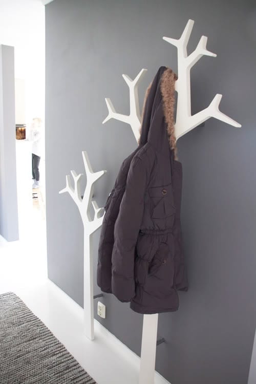 Creative coat rack. Coat Hangers by Swedese