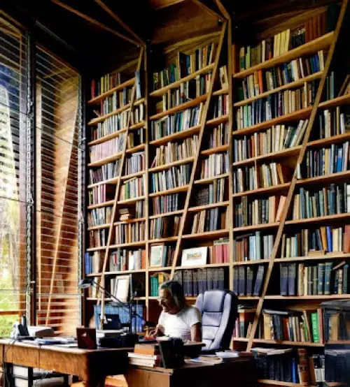 tall bookshelves