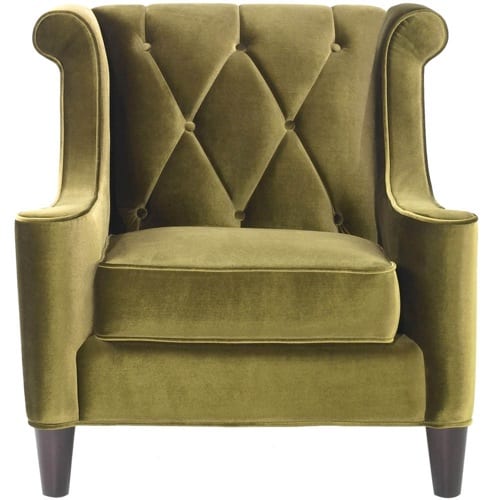 comfortable green chairs