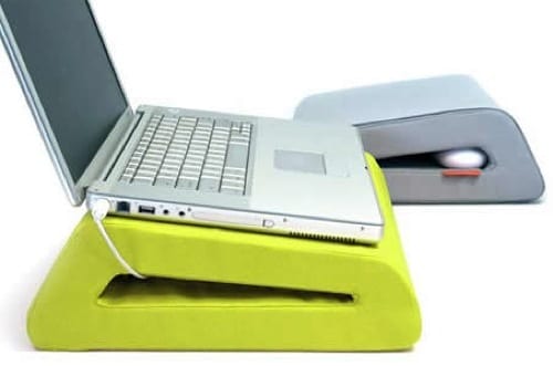 cushioned laptop stand