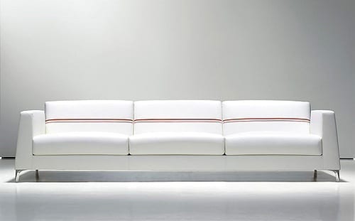 Nice white sofa