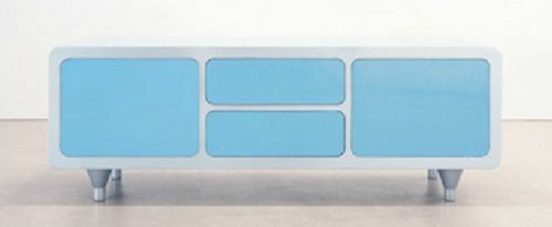 blue sideboard