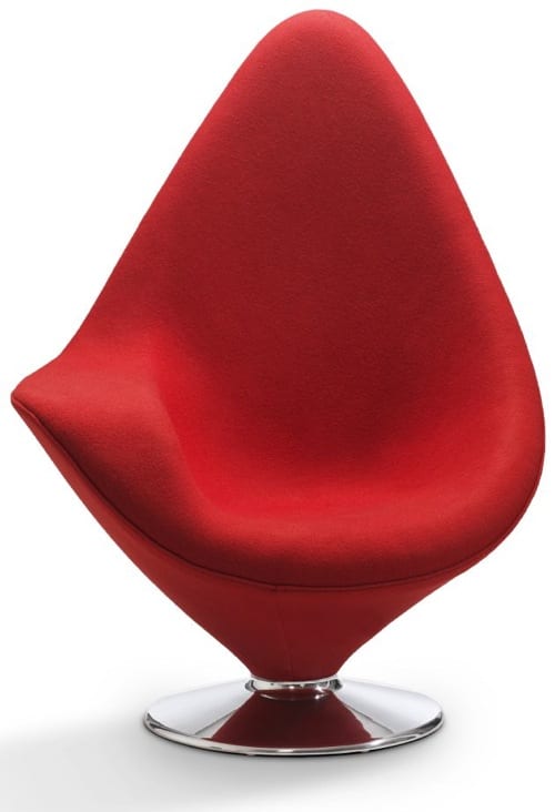 ultramodern red chair