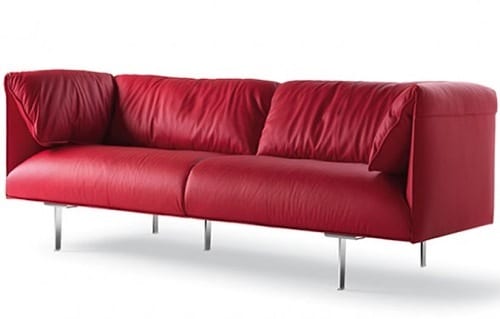 colored leather couches