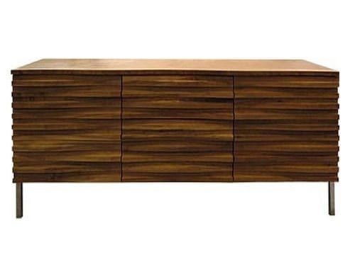 chic wooden sideboard