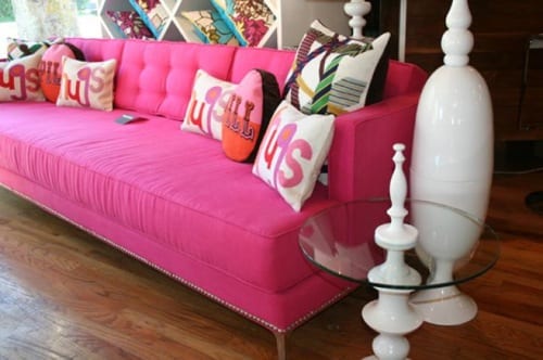 10 Pieces of Pink Furniture