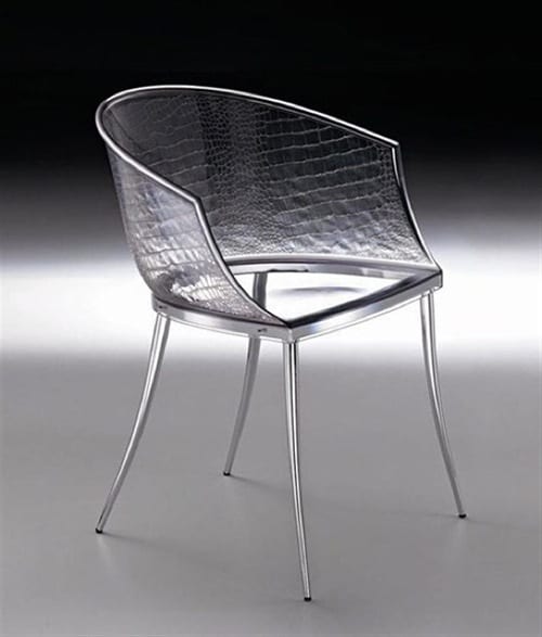 unique glass chairs