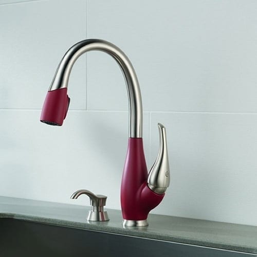 colored faucet