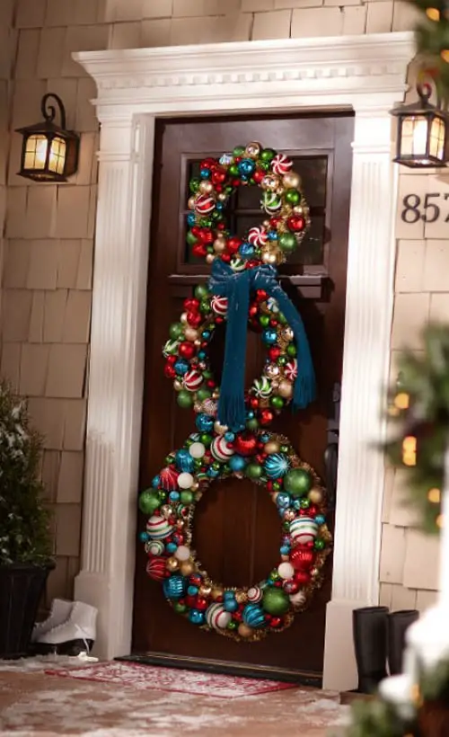 door length wreath