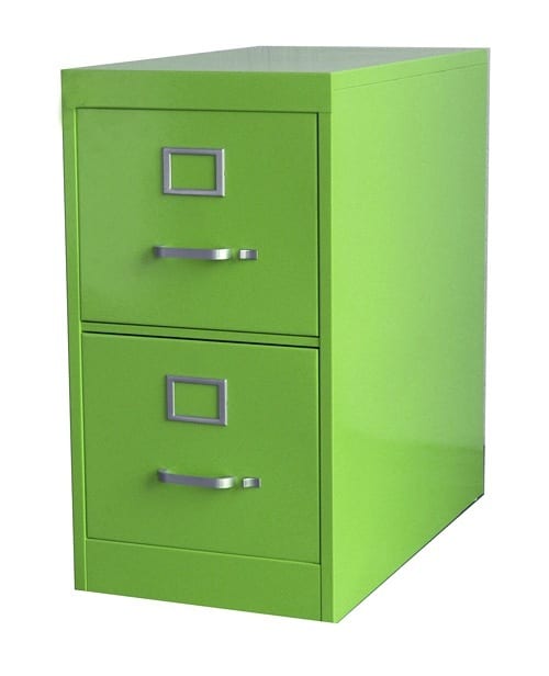 colored file cabinets