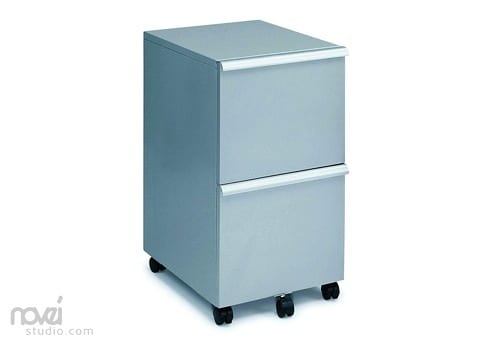 pale blue file cabinets