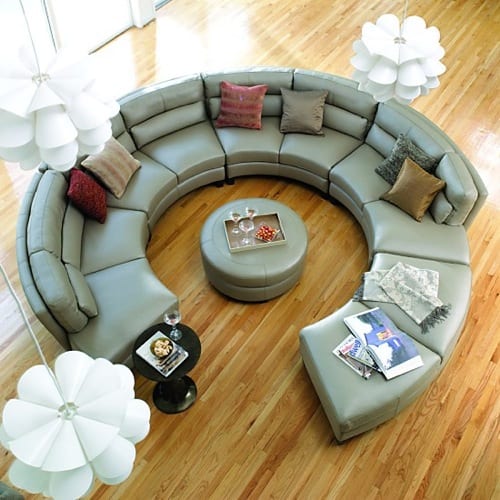 round sectional