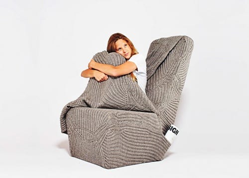 blanket chair design
