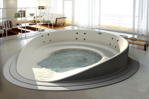 HeyTeam's Futuristic Sunken Tub