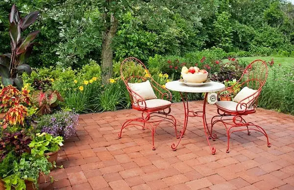 outdoor garden furniture iron