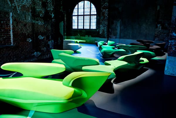 Zaha Hadid's Zephyr Sofa - Inspired By Nature