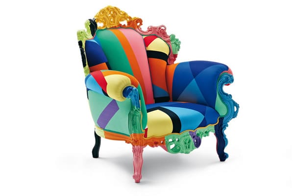 amazing rainbow armchair