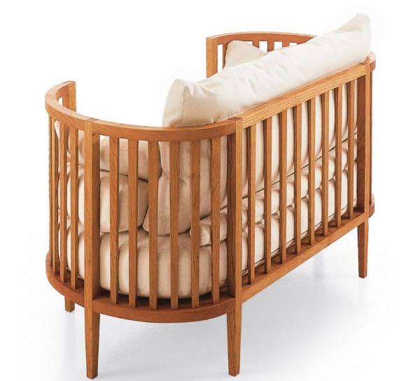 hardwood infants kids bed